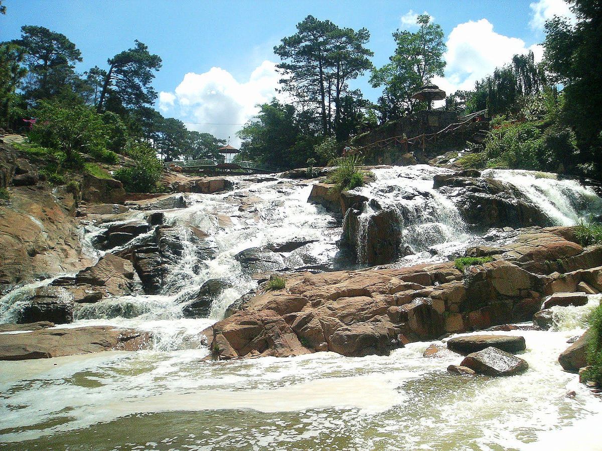 Водопад Камли в Далате